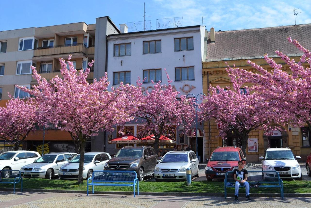 Hotel Pošta Decin Kültér fotó